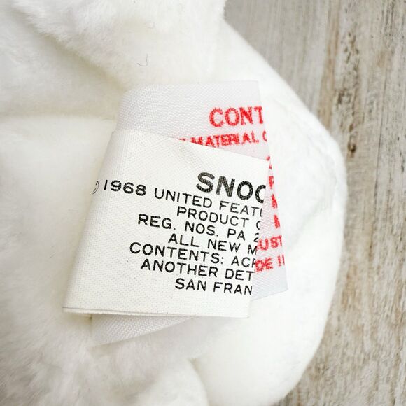 Vintage 80s SNOOPY Radio Shack AM Transistor Radio Plush Dog Peanuts Korea WORKS - Picture 10 of 13